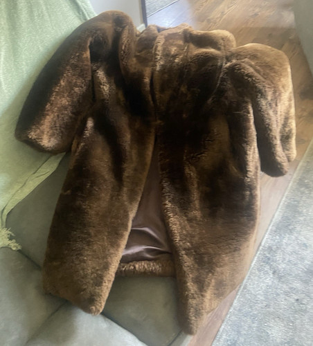 Womens brown faux fur - faux,