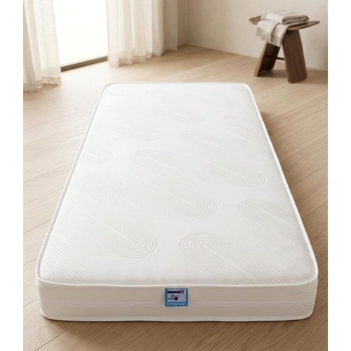 Single bed white - white, 3ft