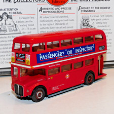 EFE AEC ROUTEMASTER BUS LONDON BUSES ROUTE 11 VICTORIA 1/76 15623