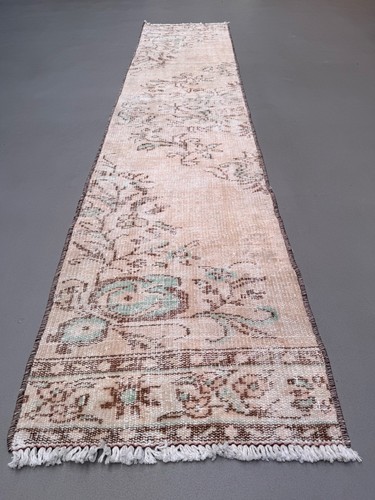 Distressed turkish rug 61x285 - distressed,