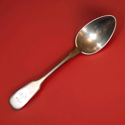 Silver table spoon - spoon, vintage