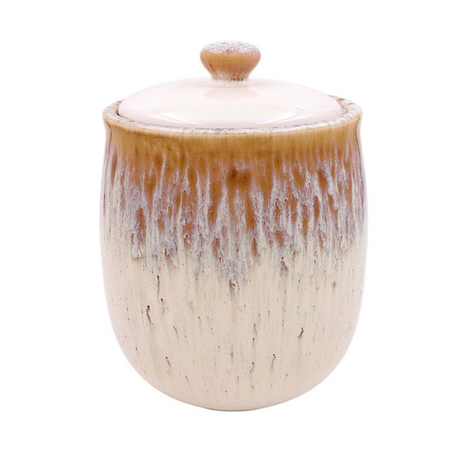 Stoneware kitchen canister - kitchen,