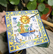 Vintage Sun Dial Tile Hand