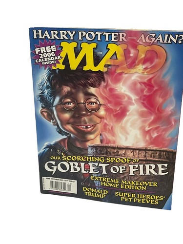 Mad magazine goblet fire - magazine, of