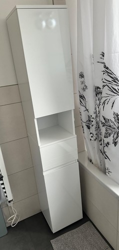 Modern tall bathroom - modern, cabinet