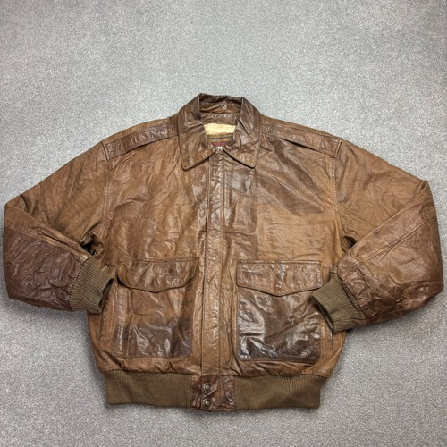 Leather flying jacket adult - flying,