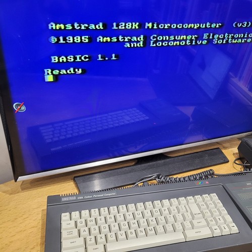 Amstrad cpc6128 128k colour - amstrad,