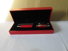 NEW & UNUSED SHEAFFER FERRARI 500 BALLPOINT PEN plus FREE ALFA ROMEO BALLPOINT