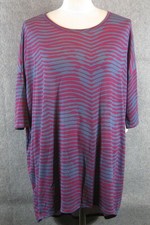 LuLaRoe Irma Tunic Top Fuchsia