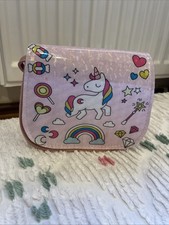 Girls Unicorn Crossbody Shoulder Bag Purse Gift