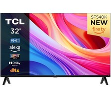 TCL 32" TV SMART LED FIRE TV FULL HD HDR10 60Hz AMAZON ALEXA HDMI USB 32SF540K