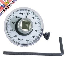 Measure Tool Angle Gauge Meter Drive Torque Wrench Rotation 360 Degree 1/2" N+