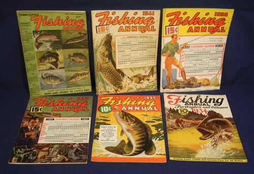Vintage fishing annual 1934 - fishing,