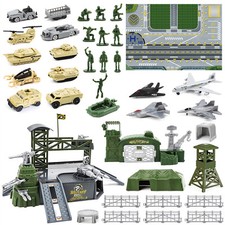 Military Base Set Army Men