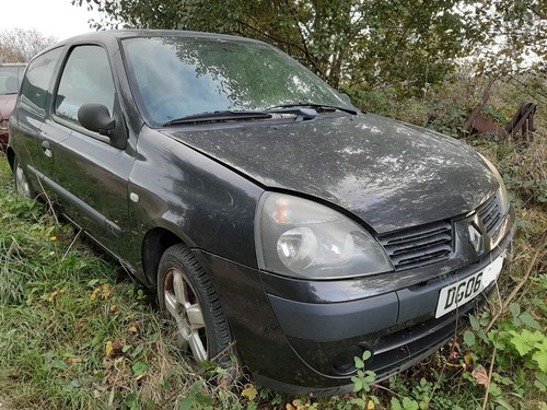 Renault clio black - 1.2i, 2006
