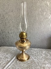 VINTAGE BRASS OIL LAMP - 46 CM - PLEASE SEE AD