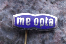 Vintage Meopta Camera Lens Company Stereo Camera Logo Advertising Pin Badge