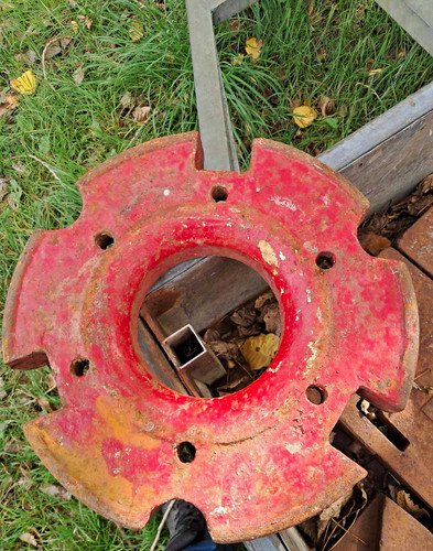 Farmall tractor front wheel - farmall,