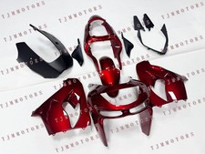 For 1998 1999 Ninja ZX9R Candy Red ABS Injection Mold Bodywork Fairing Kit Panel