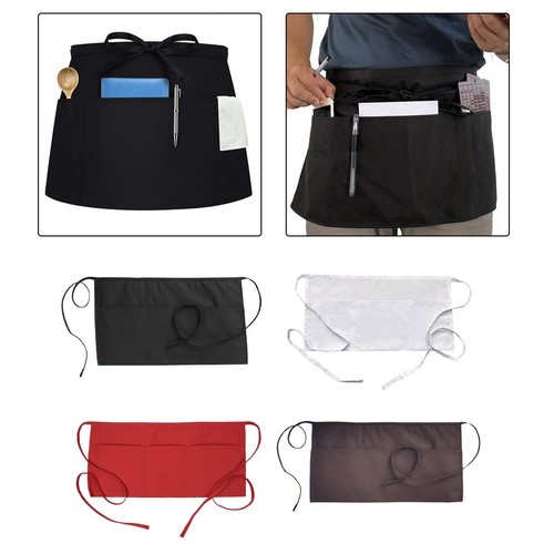 Half length apron with - half,