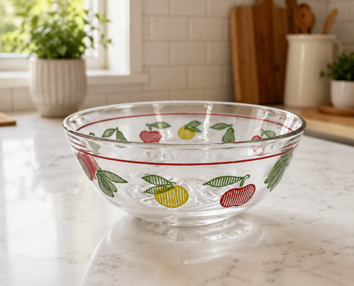 Italian fruit design crystal - design,