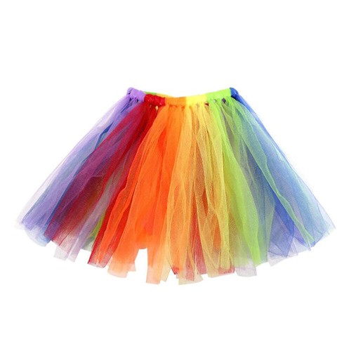 Neon rainbow fishnet - neon,