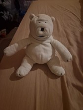 Clarence The Polar Bear Plush Soft Toy Birdseye