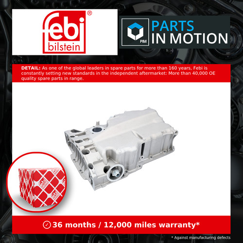 Sump pan fits - vw, touran