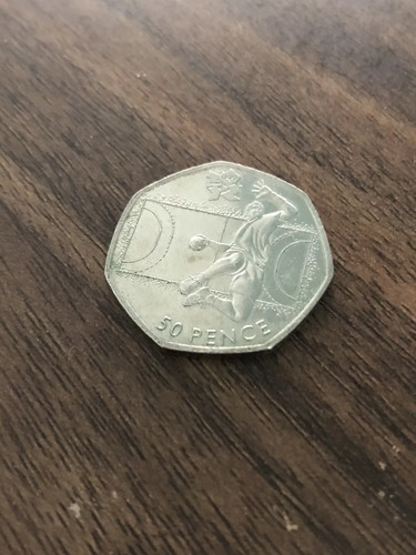 London olympic 2012 50p coins - london,