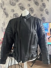 JTS Leather Jacket Uk 40 Men's