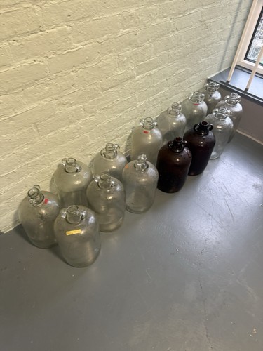 Demijohn glass bottle for - glass,