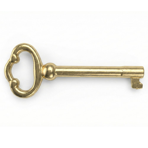 Antique brass skeleton - antique,