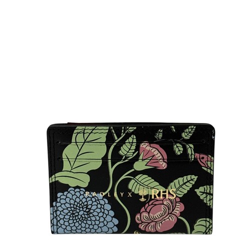 Radley purse black floral - radley,