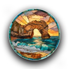 Coastal Rock Arch Sea