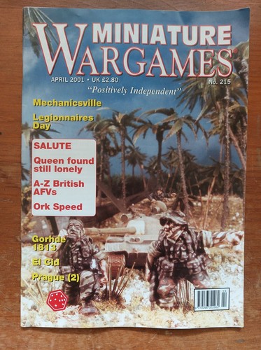 Miniature wargames magazine - miniature,