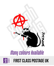 Anarchy Rat Banksy vinyl