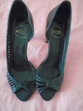 Sacha of London: Black leather