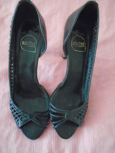 Sacha london black leather - of, london: