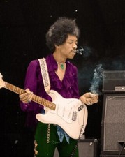 Jimi Hendrix on Stage