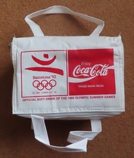 COCA COLA BARCELONA OLYMPICS SUMMER GAMES 1992  DRINKS / LUNCH BOX COOL BAG RARE