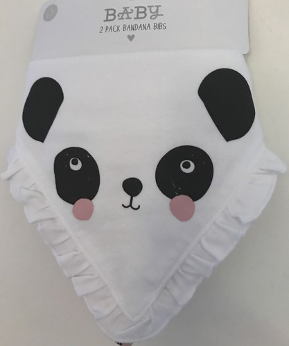 Cotton bandana bbibs white - cotton, bbibs~