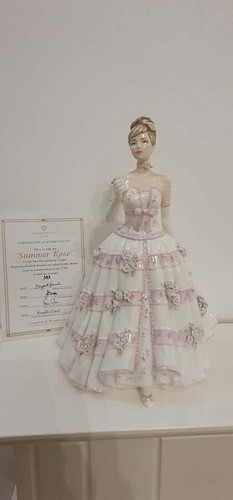 Coalport summer rose - summer, figurine