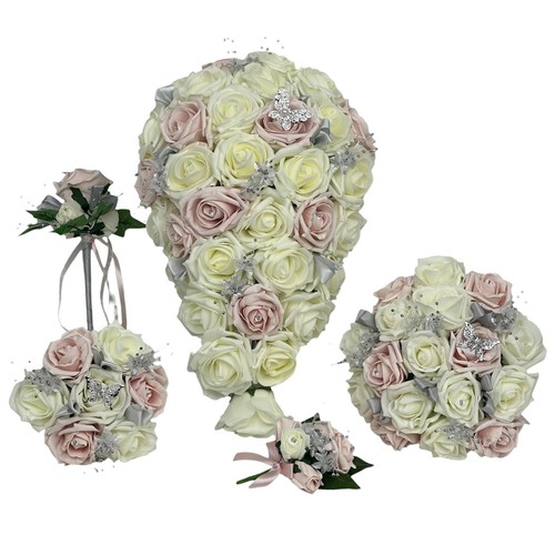 Wedding bouquets flowers blush - wedding,