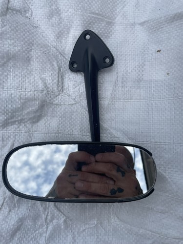 Classic car rear - view, mirror