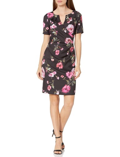 Adrianna papell black floral - papell,