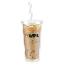 24oz Reusable Clear Bubble