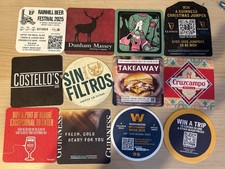 12 x Assorted beer Mats 34