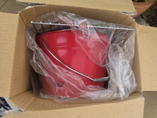 Bucket bbq used - bbq-, once