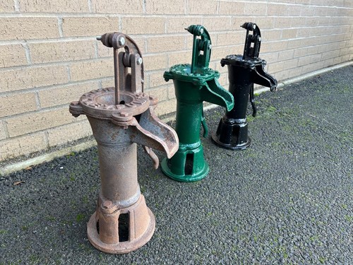 Water pump cast - water, vintage