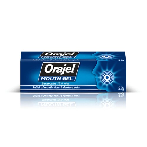 Orajel mouth gel - gel,, and